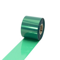 Ribbon WAX Green 100 m 1/2''