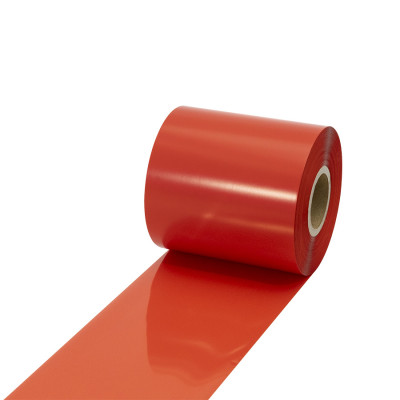 Ribbon WAX Red 74 m 1/2''