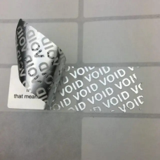 Етикетка VOID SILVER NOTACK (1 000 шт)